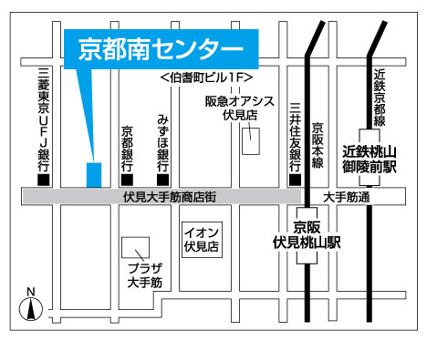 京都南センター地図