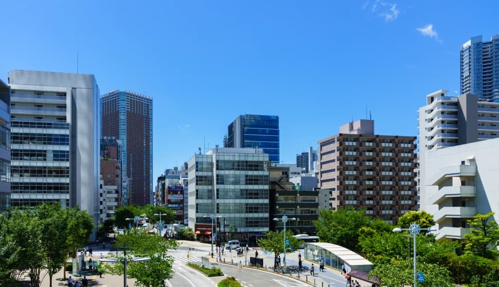 新橋から芝大門、芝、三田を通って品川区に続く第一京浜、日比谷から西新橋、芝公園、芝を通って三田で第一京浜と合流する日比谷通り、そしてその西側の桜田通りといった幹線道路沿いに広がるこのエリアは港区のなかでもビジネス街、住宅街とともに観光エリアも混在するという独特の街並みを形成しています。
最も北側の新橋、虎ノ門の幹線道路沿いには高層ビルが並び、裏道も小規模な雑居ビルが連なる典型的なビジネス街です。
虎ノ門はかつて江戸城の南端にあった門の名称に由来する地名で、江戸時代には大名屋敷などの並ぶ武家地・寺社地でしたが、霞が関・永田町の官庁街に近いこともあり、現在の東京メトロ銀座線の虎ノ門駅開業とともに中高層ビルが建設されるようになり、現在のようなビジネス街が形成されました。戦後60年間に渡り計画が凍結されていた環状2号線も新橋-虎ノ門間が2014年に開通。鉄道では、2020年に東京メトロ日比谷線虎ノ門ヒルズ駅が開業しました。日比谷線としては56年ぶりの新駅となります。
芝や芝公園、芝大門辺りまで南に進むと、表通りは高層ビルであっても、一歩なかに入ると住宅地が広がるようになります。
また芝公園周辺は増上寺などの緑にあふれ、東京タワー、東京プリンスホテルなどもあって、都心のなかのうるおいを感じる一角となっています。芝大門には芝神明宮とも呼ばれる芝大神宮があり、伊勢神宮の祭神を祀ることから江戸時代には「関東のお伊勢様」ともいわれ、その名残から現在も芝神明商店会があり、下町的な賑わいをみせています。
会社員向けの比較的リーズナブルな価格帯の飲食店なども少なくありません。
さらに南下した三田エリアには、都営三田線・浅草線の三田駅やJR山手線田町駅があり大手企業も多く位置するビジネス街になっています。現在は、三田三・四丁目で東京三田再開発プロジェクトが進行中。大規模なオフィスタワーが誕生します。
周辺に比較的静かな住宅地も多く残っています。なかでも三田二丁目の高台は高級住宅地として知られ、そこから高輪、白金などの高級住宅街につながっていきます。
江戸時代には大名屋敷が多く、旧蜂須賀侯爵邸跡地はオーストラリア大使館、旧島原藩中屋敷跡は慶応義塾大学などになっています。
また、旧三井邸の綱町三井倶楽部などの歴史的な建造物も残されています。なかでも、慶応義塾大学は横浜の日吉などキャンパスが各地に広がった現在もこの地に本部や主要学部のキャンパスを持ち、多く学生や教職員が通い、エリアに活気をもたらしています。同窓会組織は「三田会」と呼ばれ、同大学文学部を中心に刊行されてきた文芸雑誌「三田文学」は多くの作家を世に送りだしたことで知られています。
2020年9月更新
※上記は2020年9月現在の情報です。ご覧になった時点で内容が変更になっている可能性がありますので、あらかじめご了承ください。