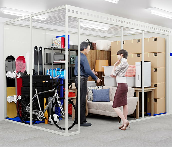 引越し・リフォームなどの一時利用でも便利