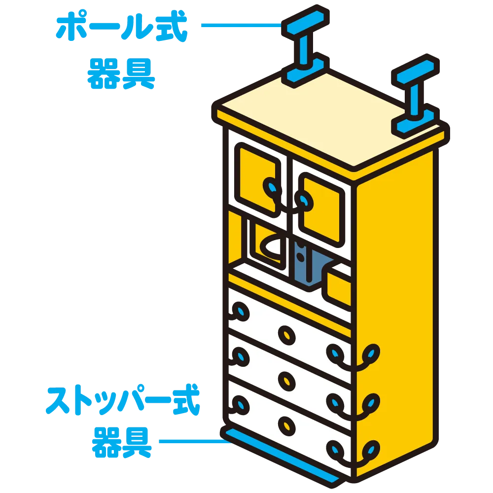 食器棚の対策①