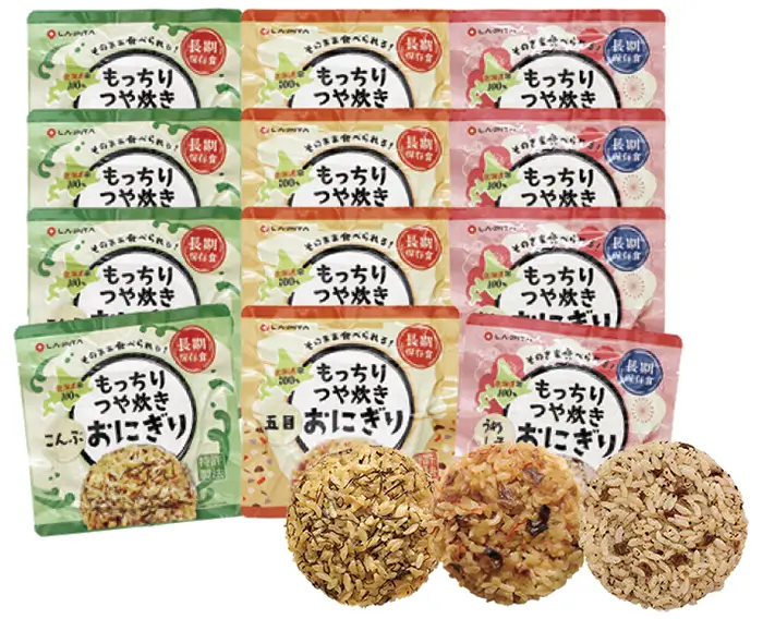 もっちりつや炊き おにぎり12食セット