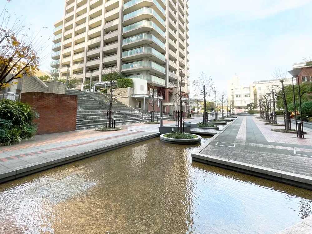 ローレルスクエア都島プライムタワー アプローチ