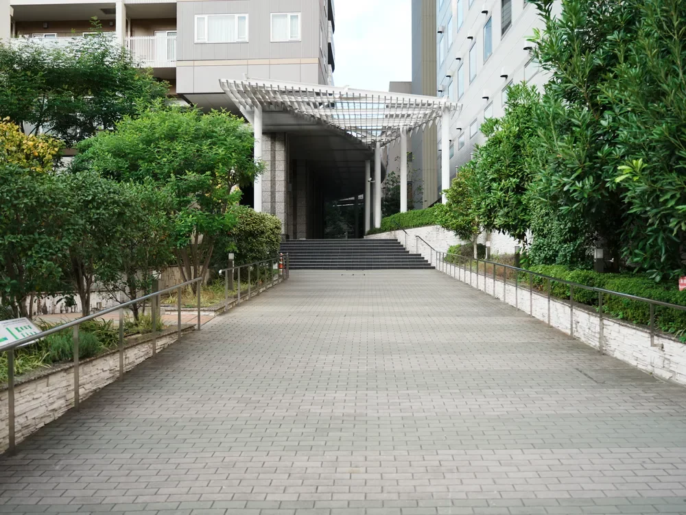 アップルタワー大阪谷町　通路