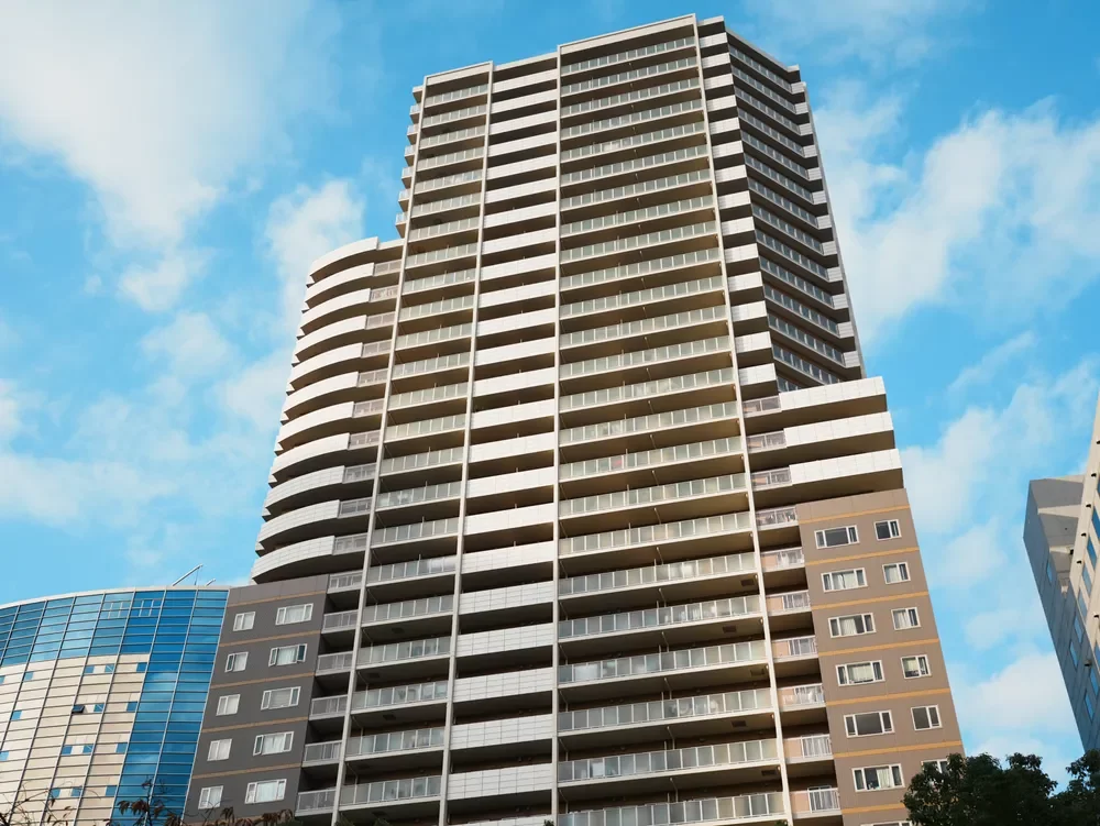 アップルタワー大阪谷町　外観