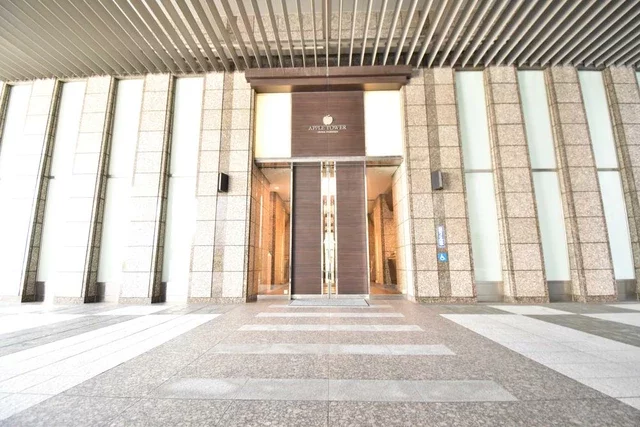 アップルタワー大阪谷町 アプローチ