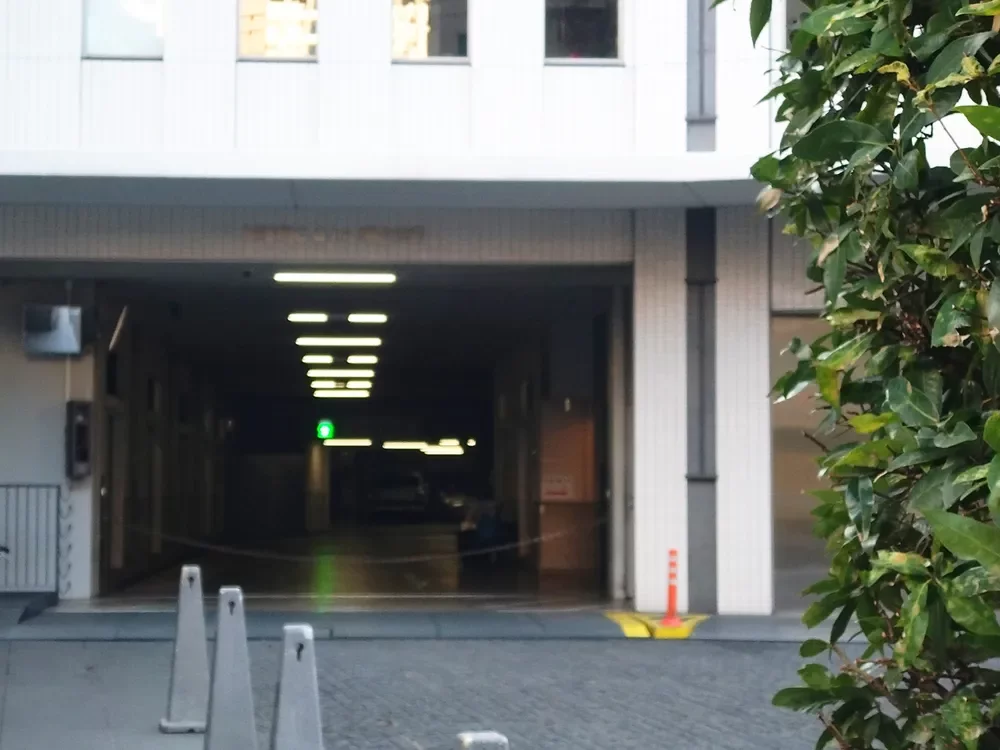 ザ・タワー大阪 駐車場入口