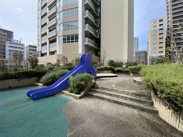 レジデンスタワー上本町 屋上庭園