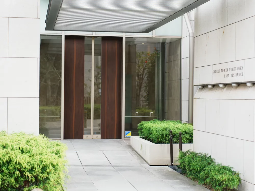 ローレルタワー　夕陽丘イーストレジデンス　エントランス