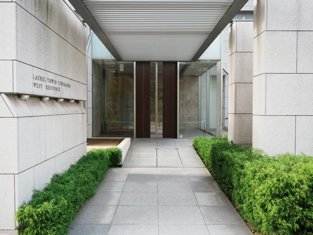 ローレルタワー　夕陽丘ウエストレジデンス　エントランス