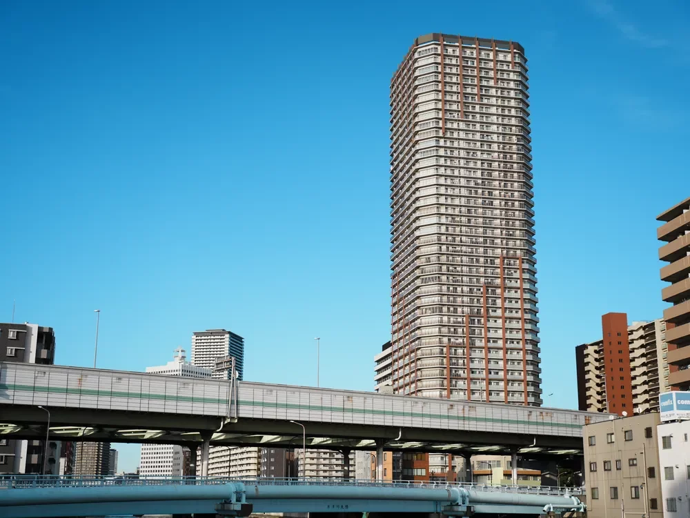 阿波座ライズタワーズ フラッグ46OMPタワー　外観