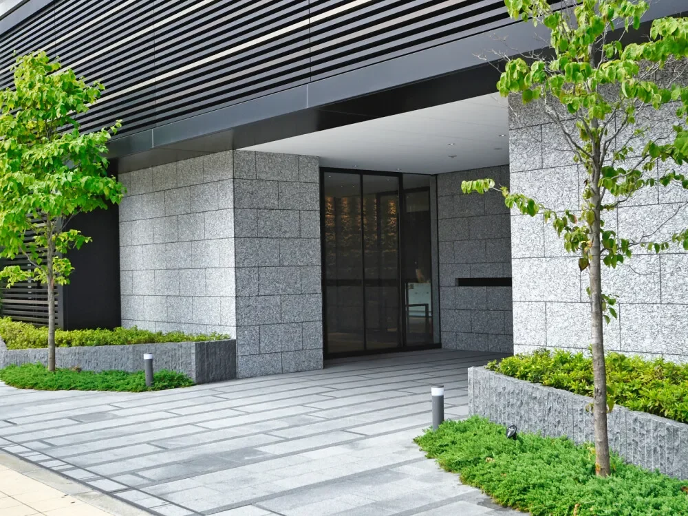 ブランズタワー・ウェリス心斎橋SOUTH エントランス