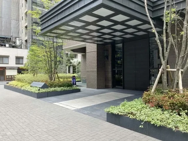 クレヴィアタワー大阪本町 植栽