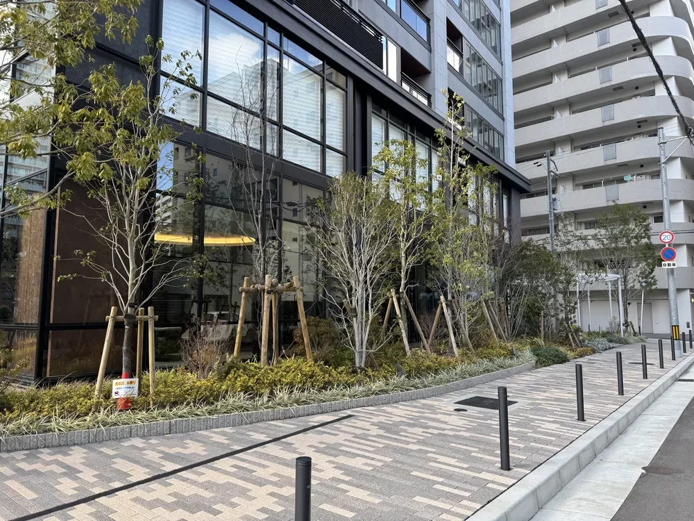 プラウドタワー梅田豊崎 植栽