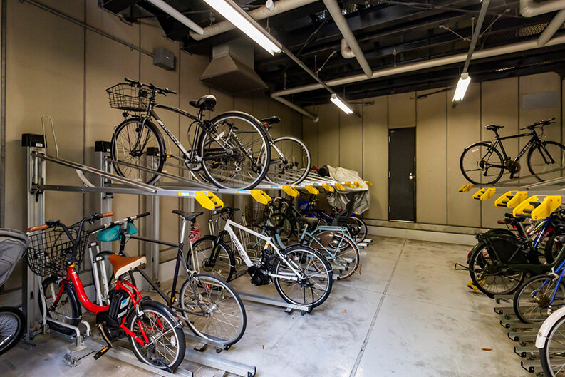 駐輪場｜浜松町スクエアstudio