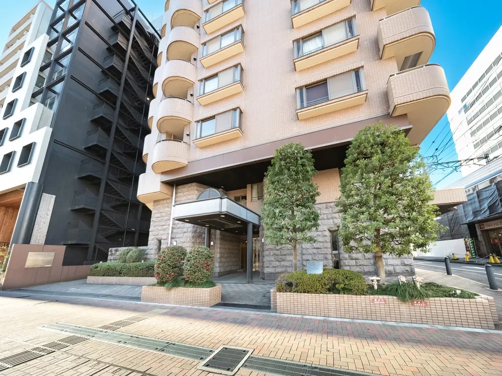 東急ドエル・アルス目黒不動前 アプローチ