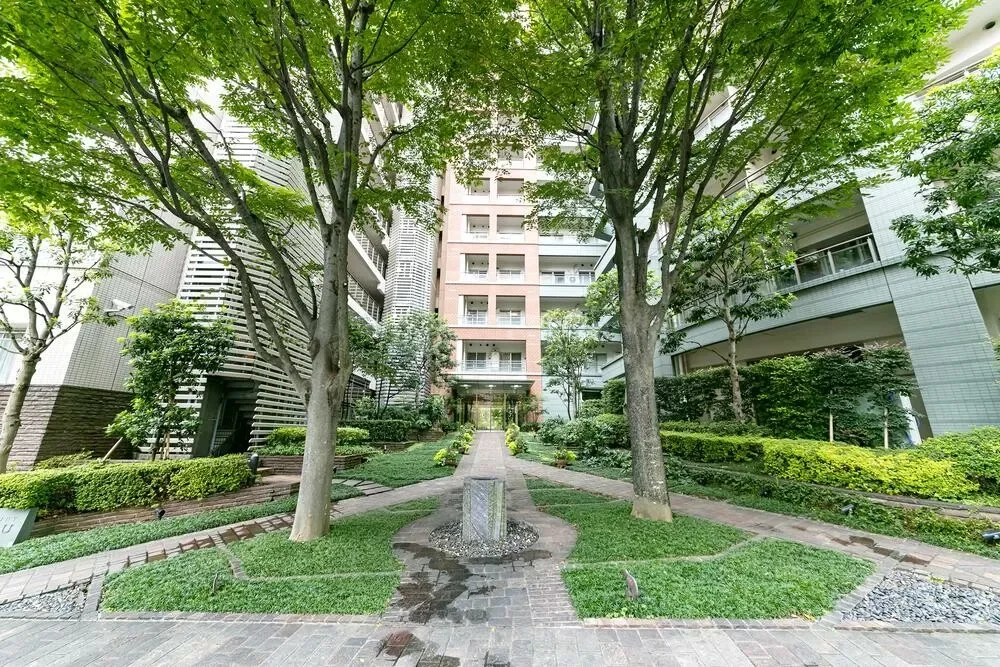 パークコート恵比寿ヒルトップレジデンス アプローチ