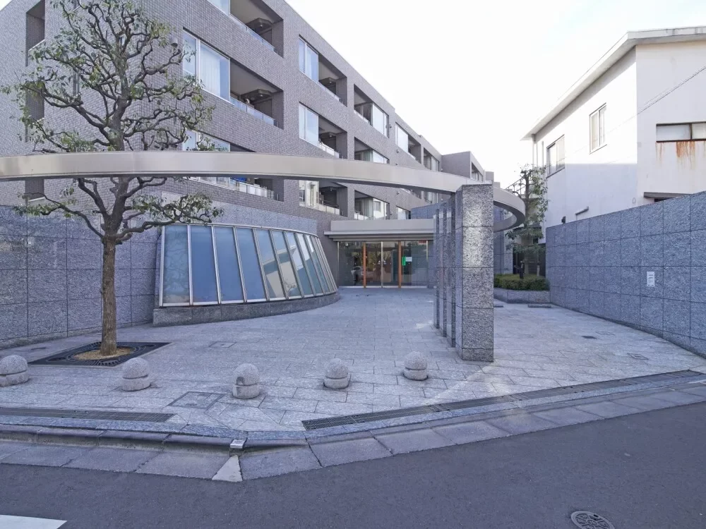 東急ドエルアルス代々木参宮橋 アプローチ