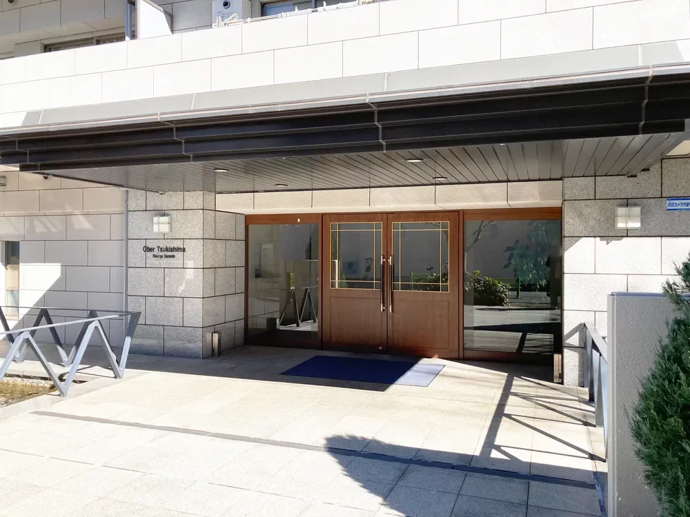 オーベル月島リバージュグラン エントランス