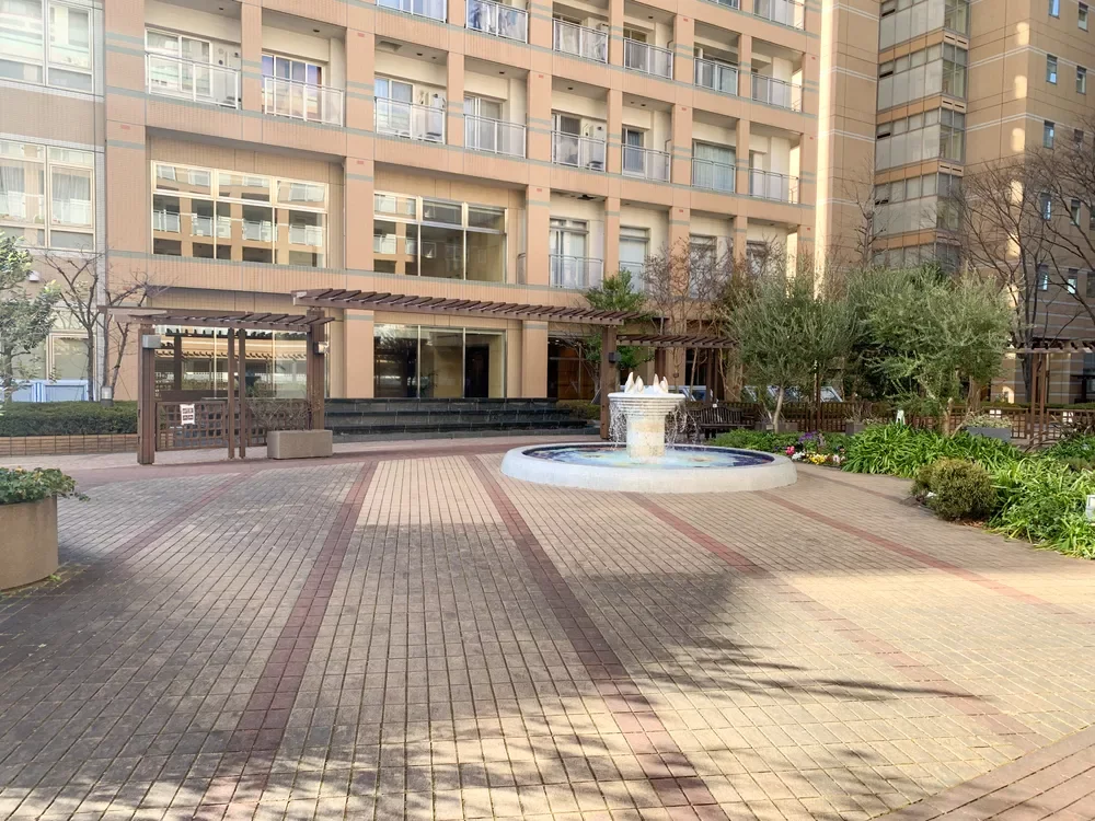 ザ・パークタワー東京サウス 庭