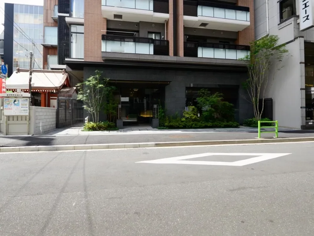 プラウド日本橋富沢町 アプローチ