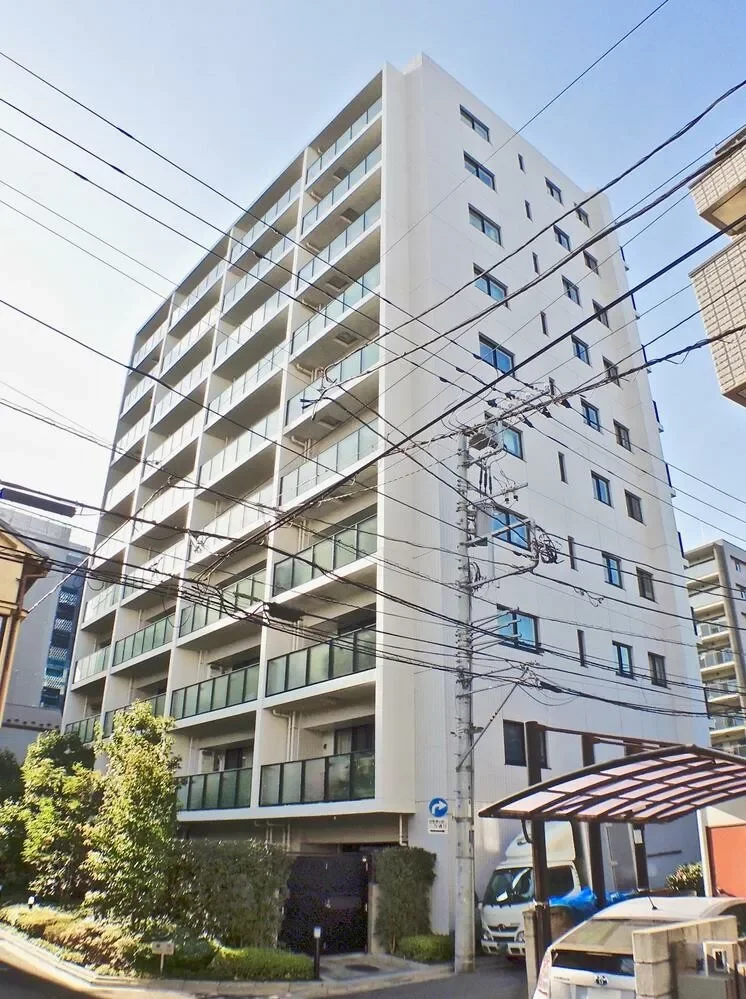 シティハウス文京茗荷谷レジデンス 敷地裏側