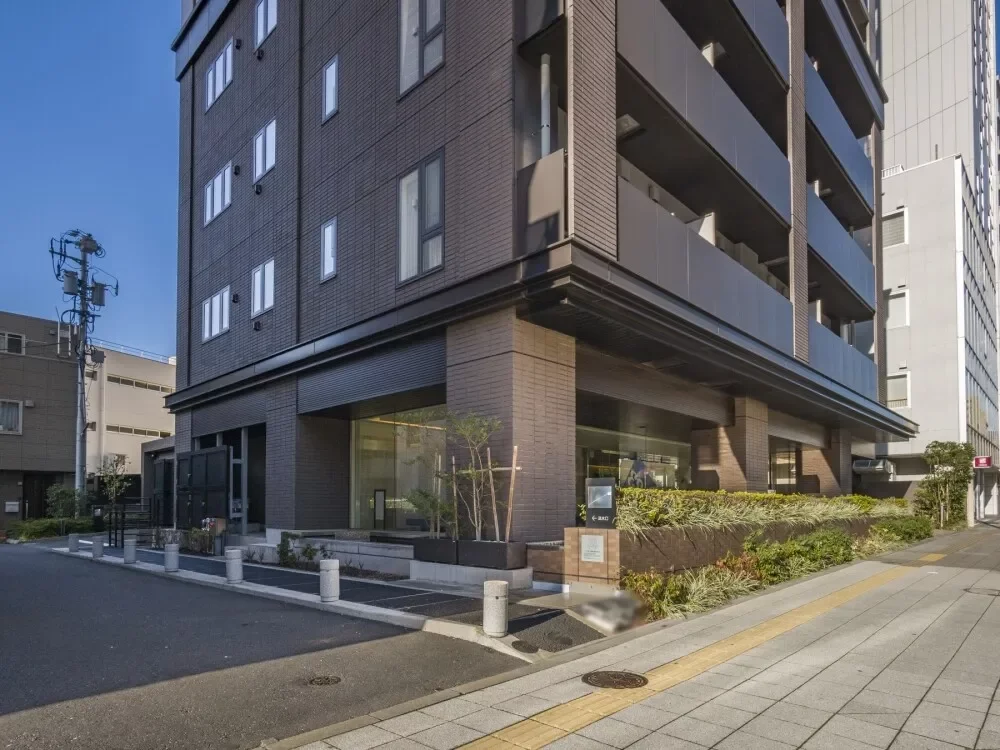 ルフォン白金台ザ・タワーレジデンス アプローチ