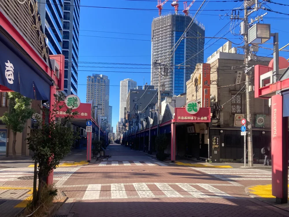 月島西仲共栄会商店街