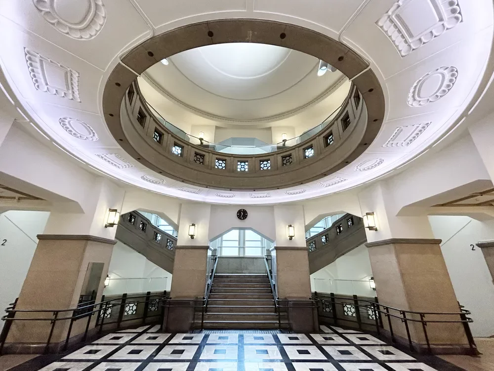 港区立郷土歴史館内観