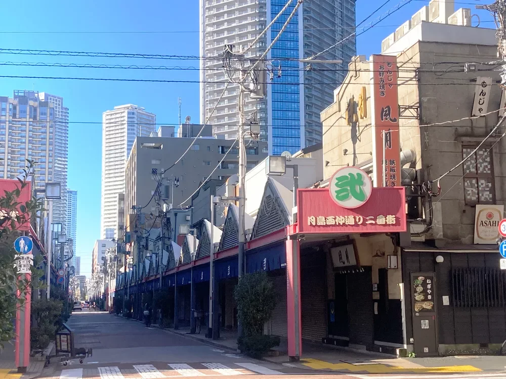 月島西仲通り商店街