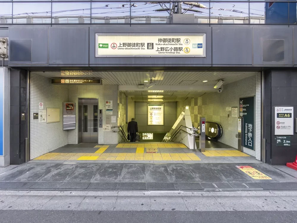 「上野御徒町」駅