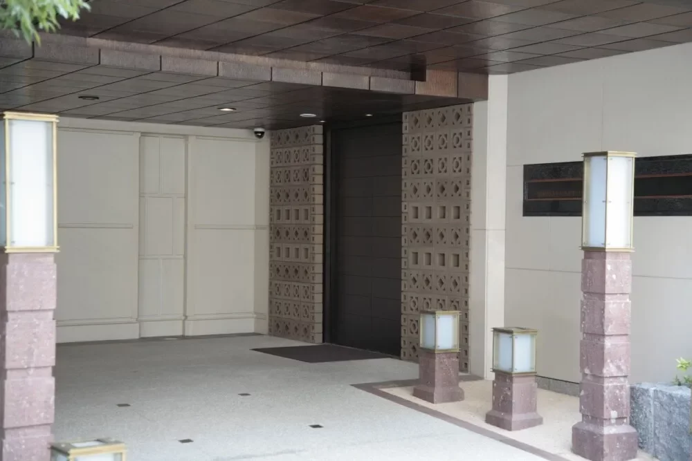 市谷砂土原レジデンス エントランス