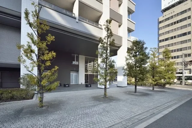 サンウッド三田パークサイドタワー　アプローチ