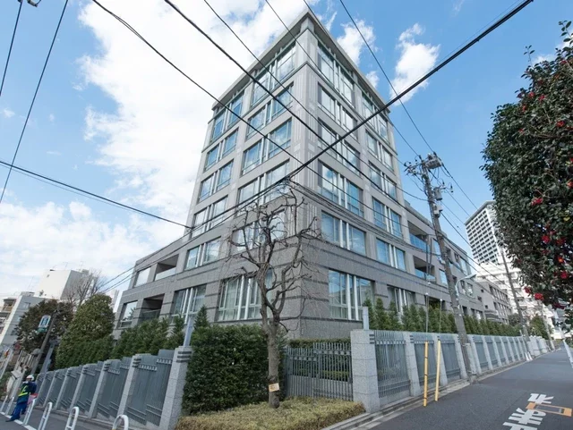 パークマンション白金台サンク外観