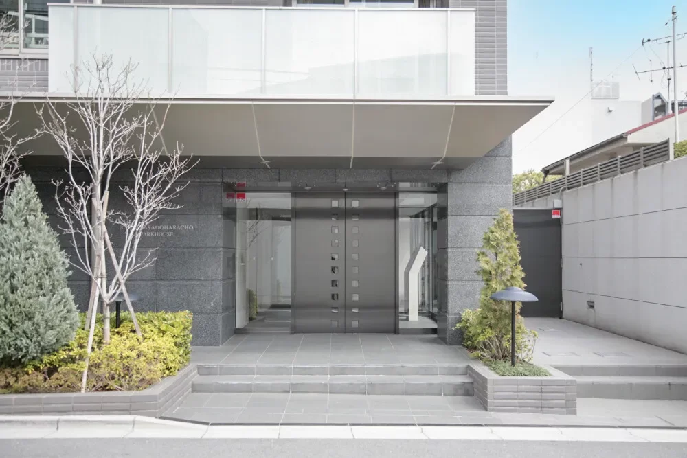 市谷砂土原町パークハウス エントランス