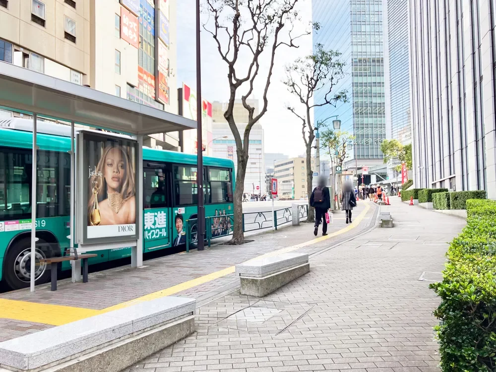 パークタワー目黒前通り