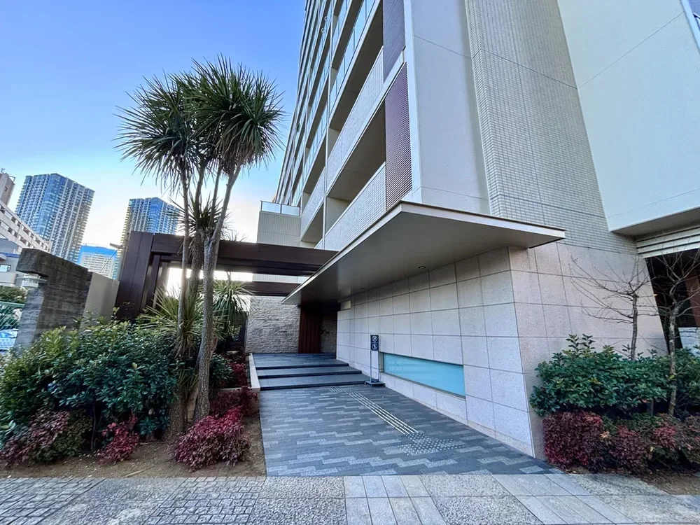 コスモ豊洲レジデンスブレアコート エントランスアプローチ