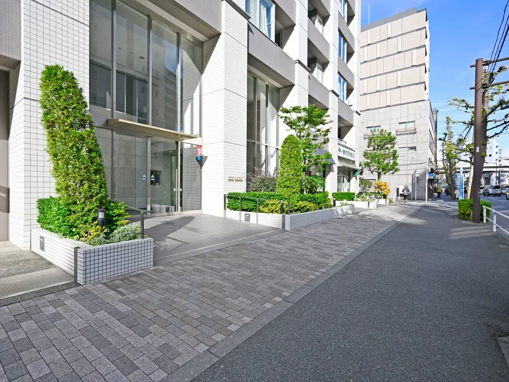 新宿山吹アインスタワー アプローチ