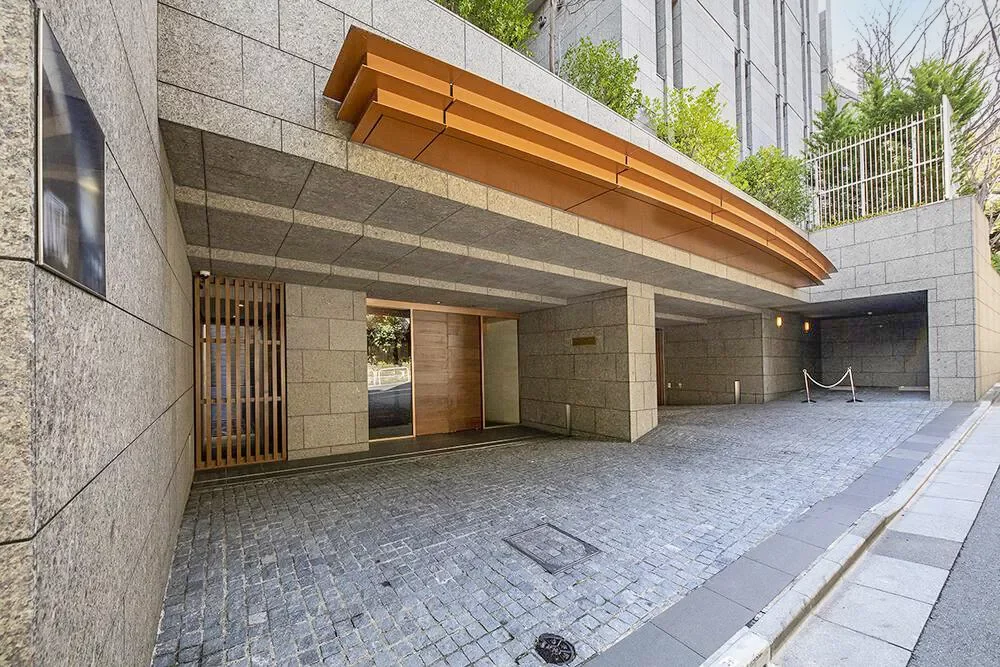 グランツオーベル南平台 アプローチ