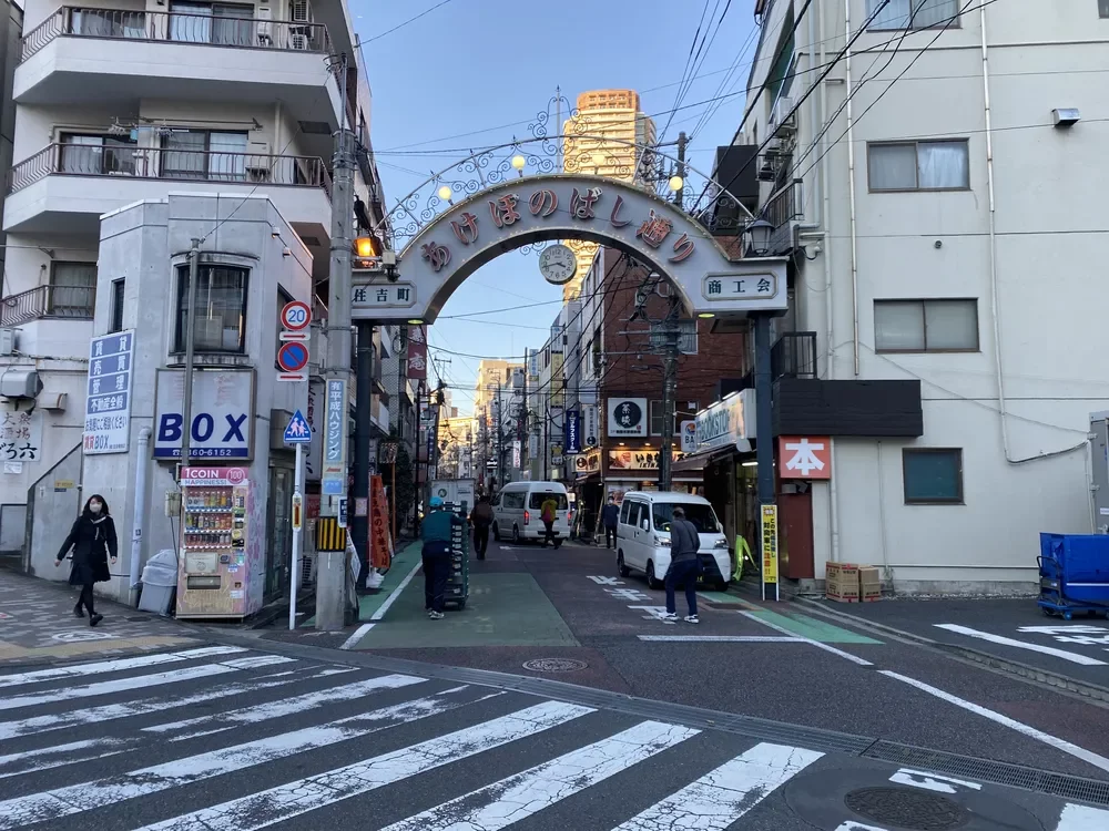 あけぼのばし商店街