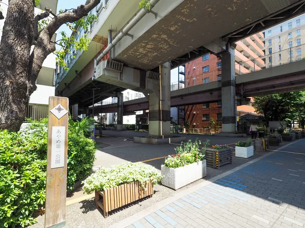 中央区立あやめ公園