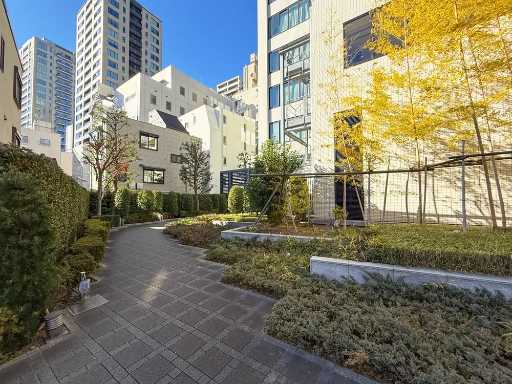 ザ・ヒルトップタワー高輪台 植栽