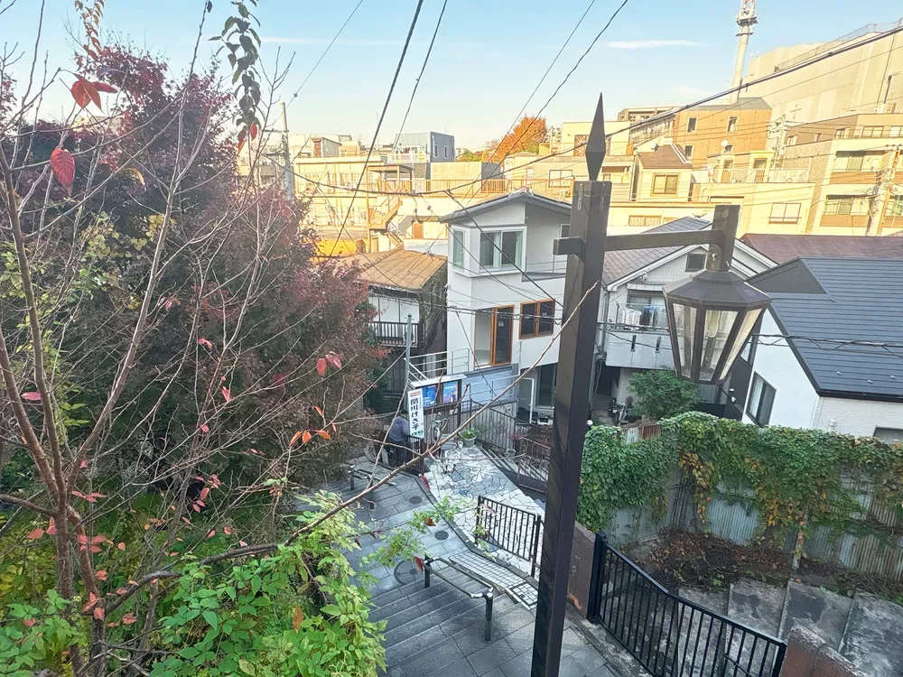 炭団坂からの眺望