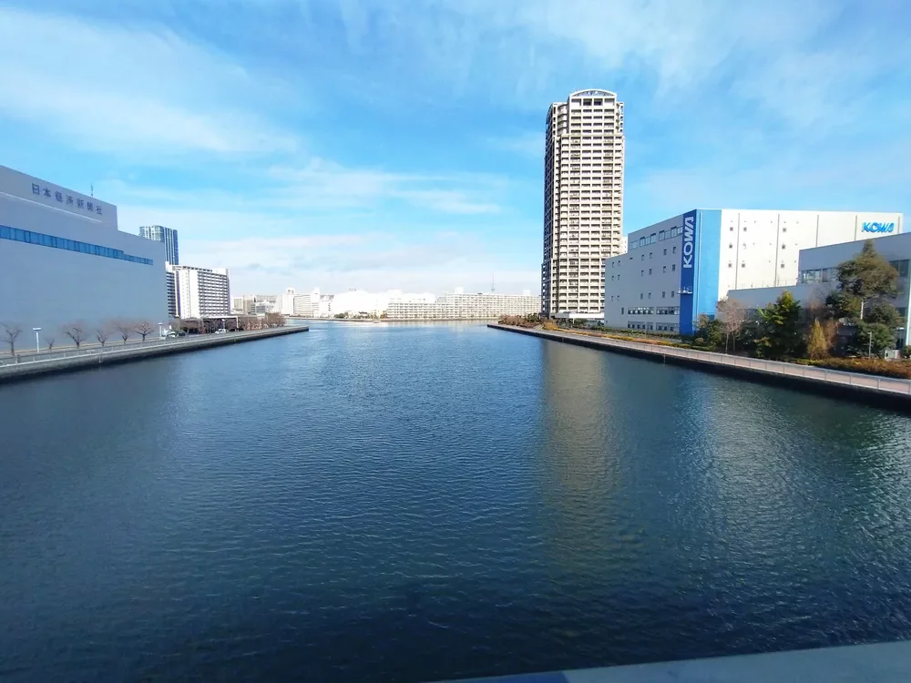 辰巳橋からの景色