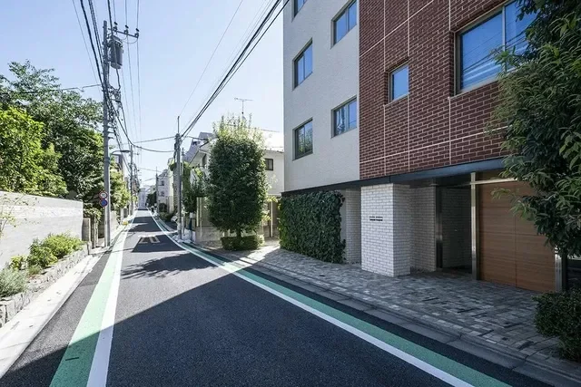 パークハウス牛込北町 アプローチ