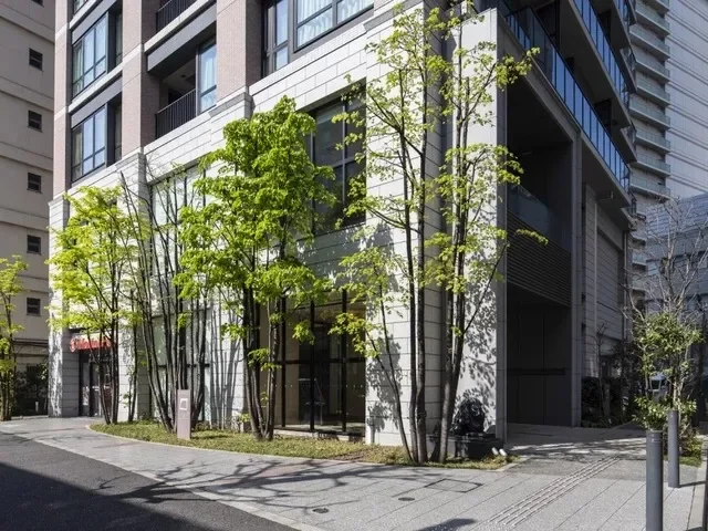 ライオンズタワー目黒川 アプローチ