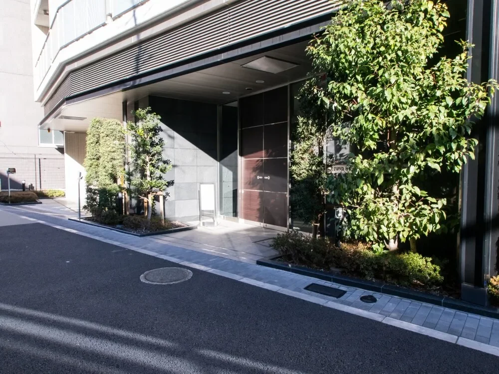 リビオ目黒リバーサウス アプローチ