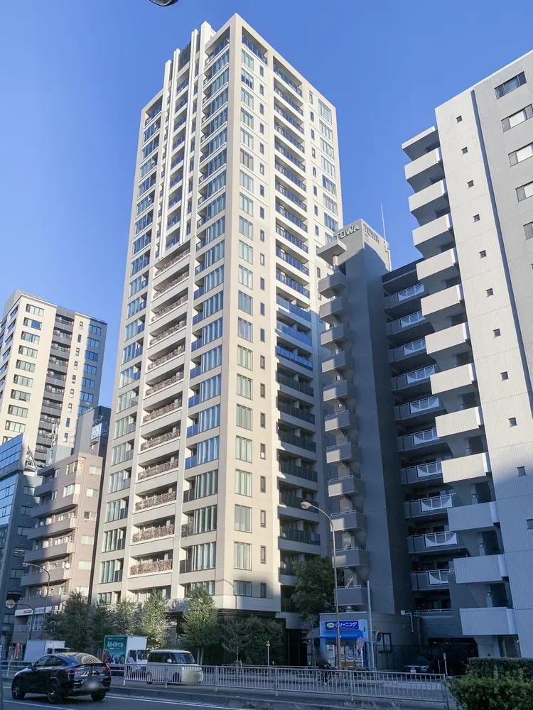 プラウドタワー高輪台 外観