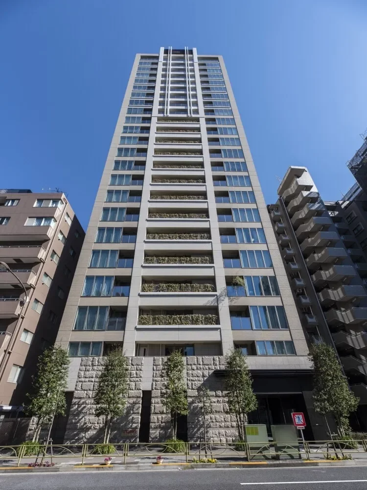 プラウドタワー高輪台 外観