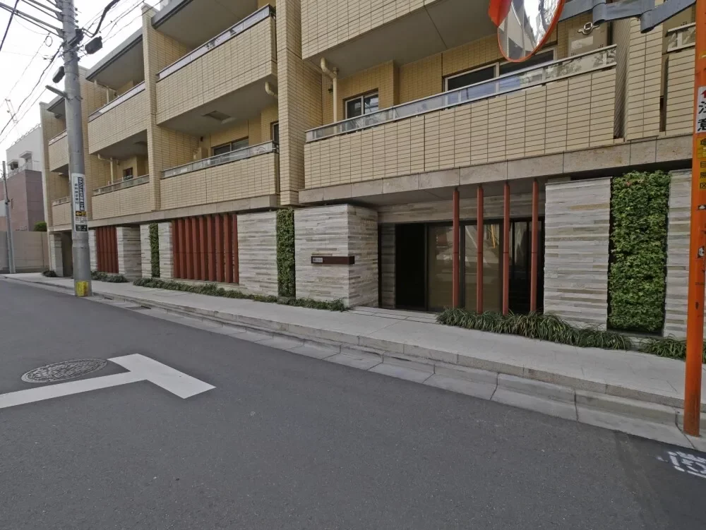 オーベル目黒 アプローチ