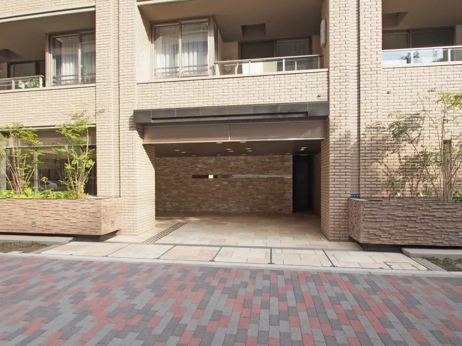 オーベル明石町レジデンス アプローチ